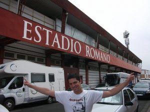 Nacho en el Estadio Romano